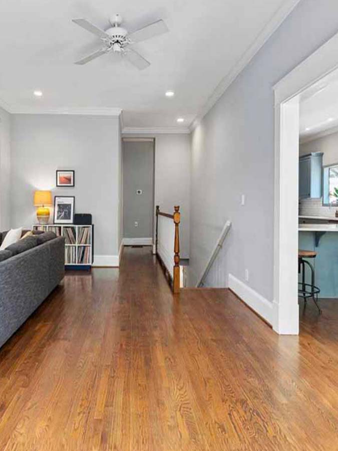 Austin Ave Stairs Hall New